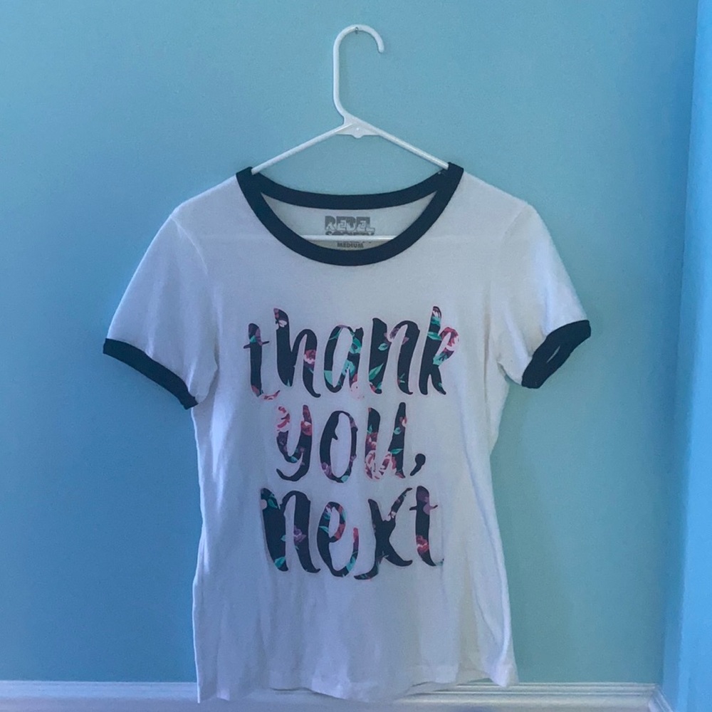 Medium Rebel Society ‘Thank You Next’ Tee